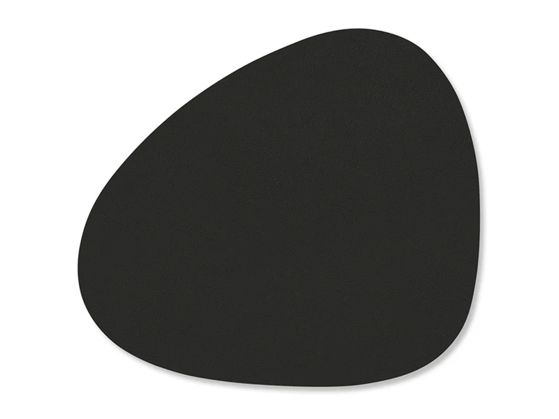 LIND DNA Nupo Untersetzer Curve black ink 11x13cm