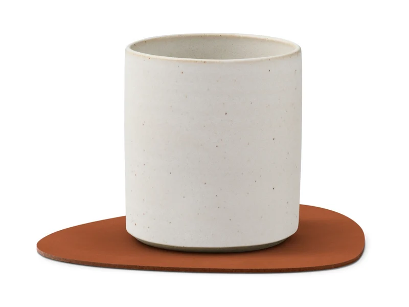 LIND DNA Nupo Untersetzer Curve rust 11x13cm