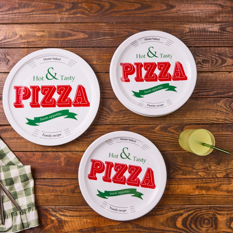 Karaca Milano 5 teiliges 4 Personen Pizza Set
