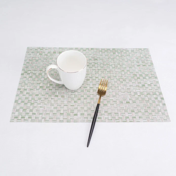 Karaca Home Baldwin aqua 2-teiliges platzset set