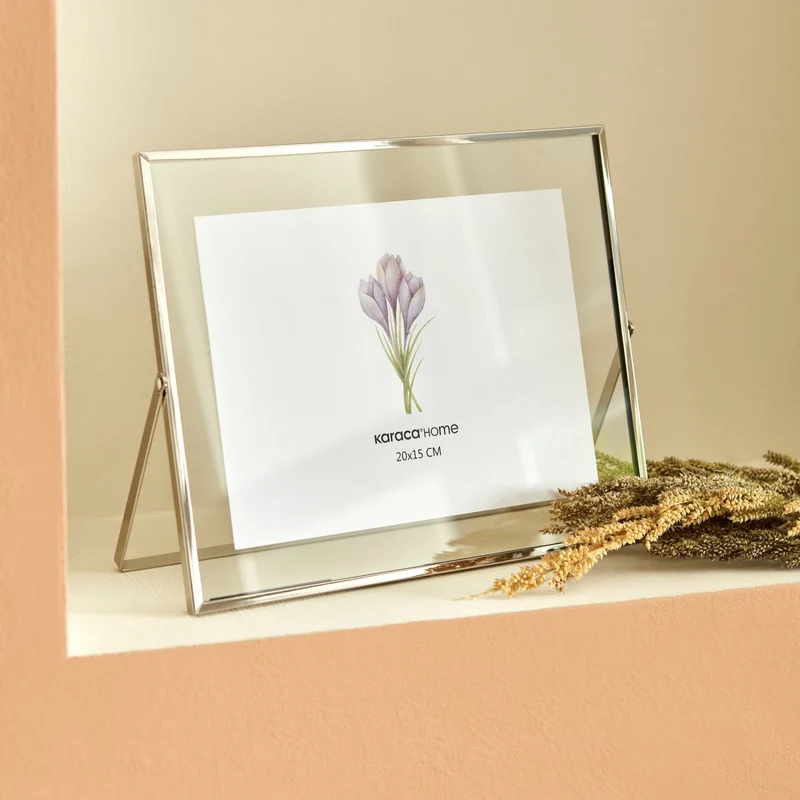 Karaca Home Magic Rahmen Silber 20x25 cm