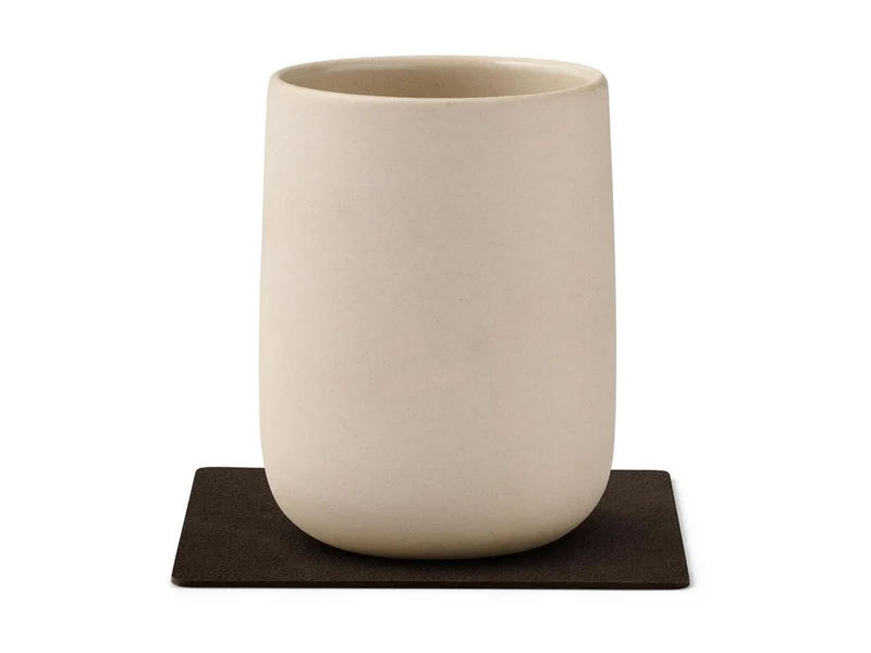 LIND DNA Nupo Untersetzer Square hazel 10x10cm