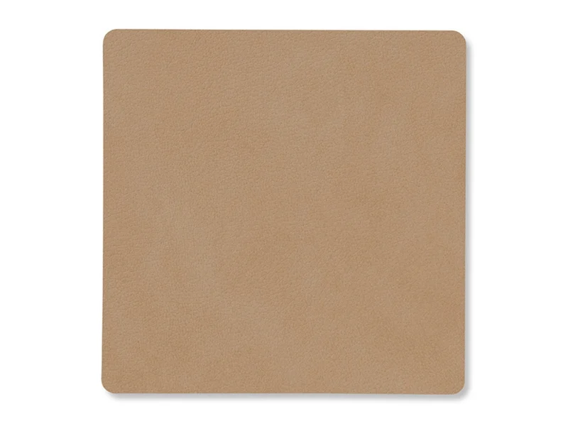 LIND DNA Nupo Untersetzer Square nougat 10x10cm