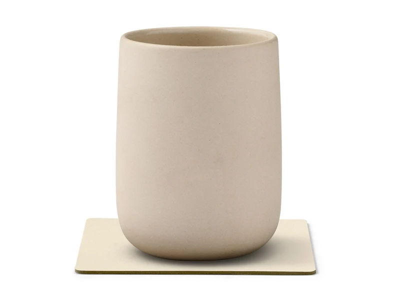 LIND DNA Nupo Untersetzer Square vanilla 10x10cm