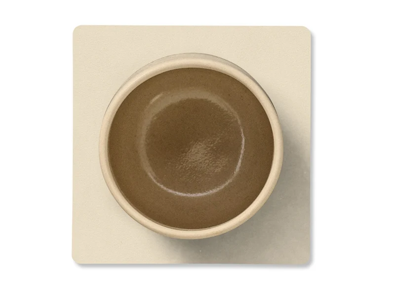 LIND DNA Nupo Untersetzer Square vanilla 10x10cm