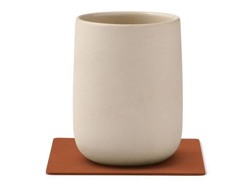 LIND DNA Nupo Untersetzer Square rust 10x10cm