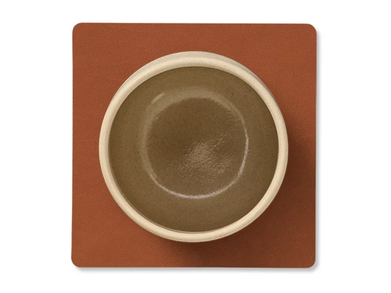 LIND DNA Nupo Untersetzer Square rust 10x10cm