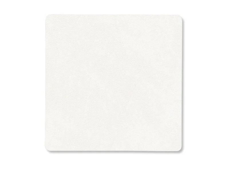 LIND DNA Nupo Untersetzer Square pure white 10x10cm