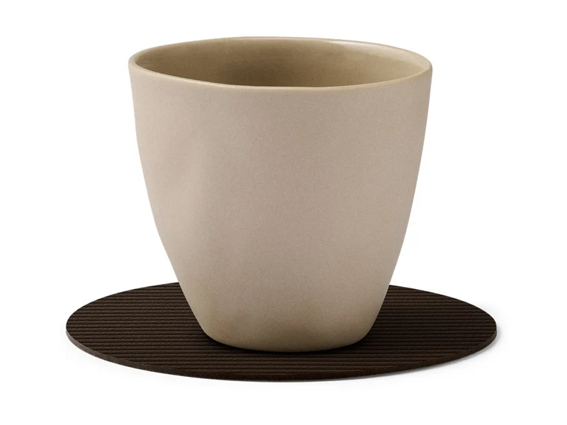LIND DNA Corduroy Untersetzer Circle hazel 10cm