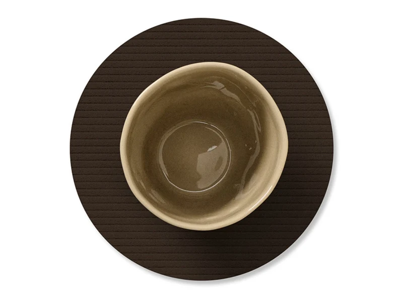 LIND DNA Corduroy Untersetzer Circle hazel 10cm