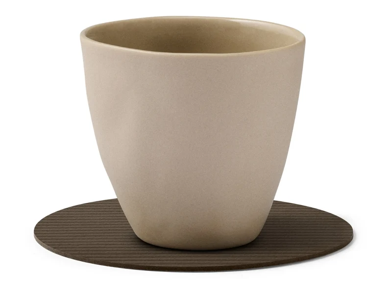 LIND DNA Corduroy Untersetzer Circle caviar 10cm