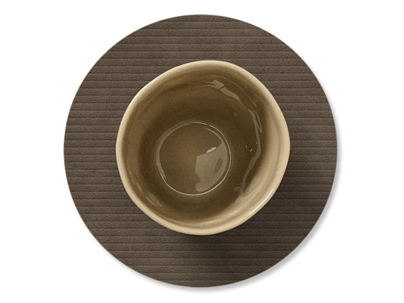 LIND DNA Corduroy Untersetzer Circle caviar 10cm
