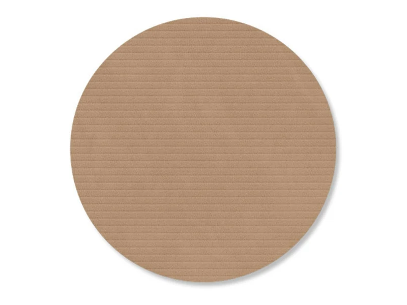 LIND DNA Corduroy Untersetzer Circle nougat 10cm