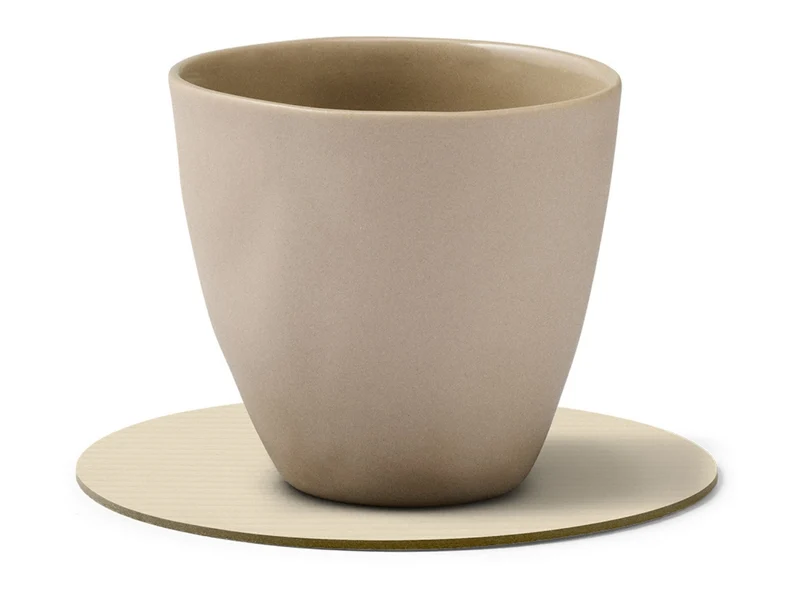 LIND DNA Corduroy Untersetzer Circle vanille 10cm