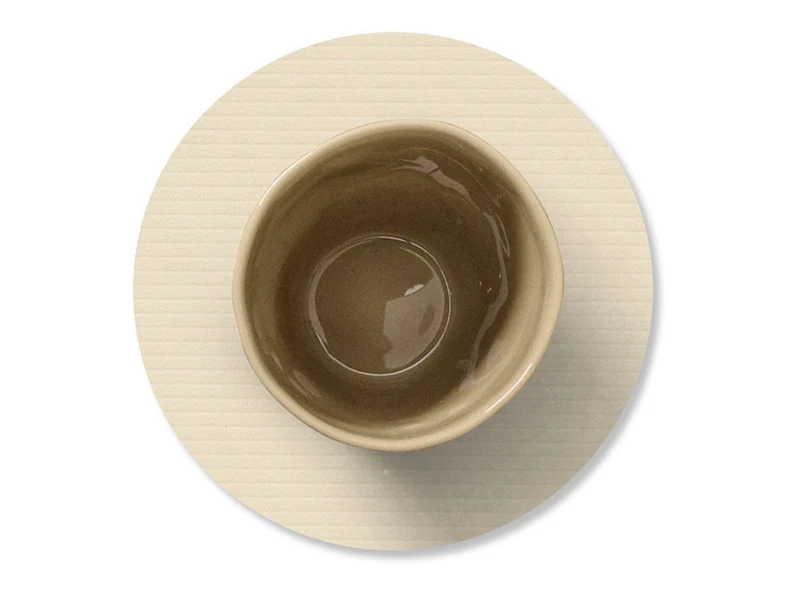 LIND DNA Corduroy Untersetzer Circle vanille 10cm