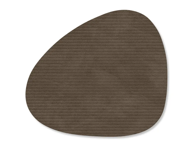 LIND DNA Corduroy Untersetzer Curve caviar 11x13cm