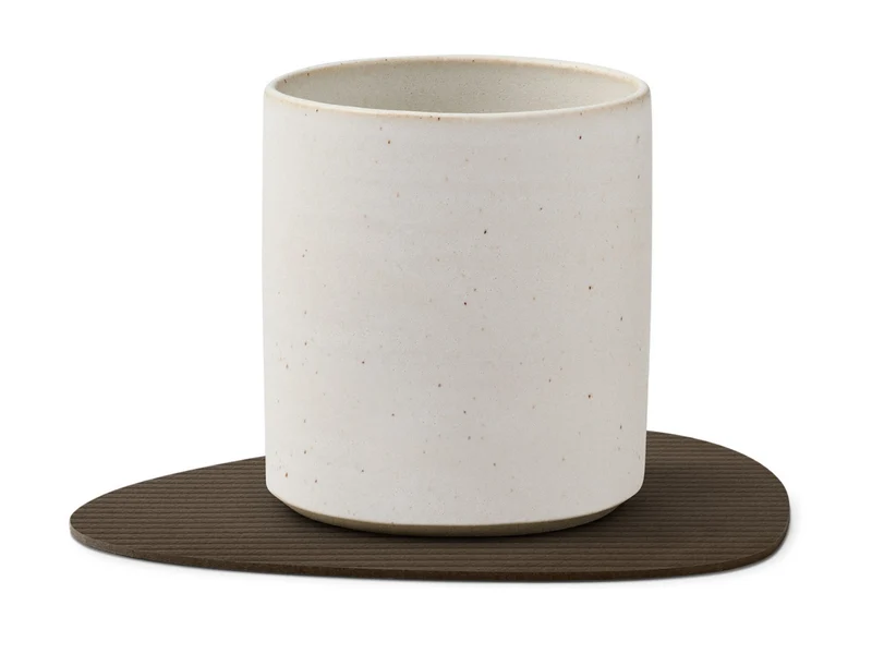 LIND DNA Corduroy Untersetzer Curve caviar 11x13cm