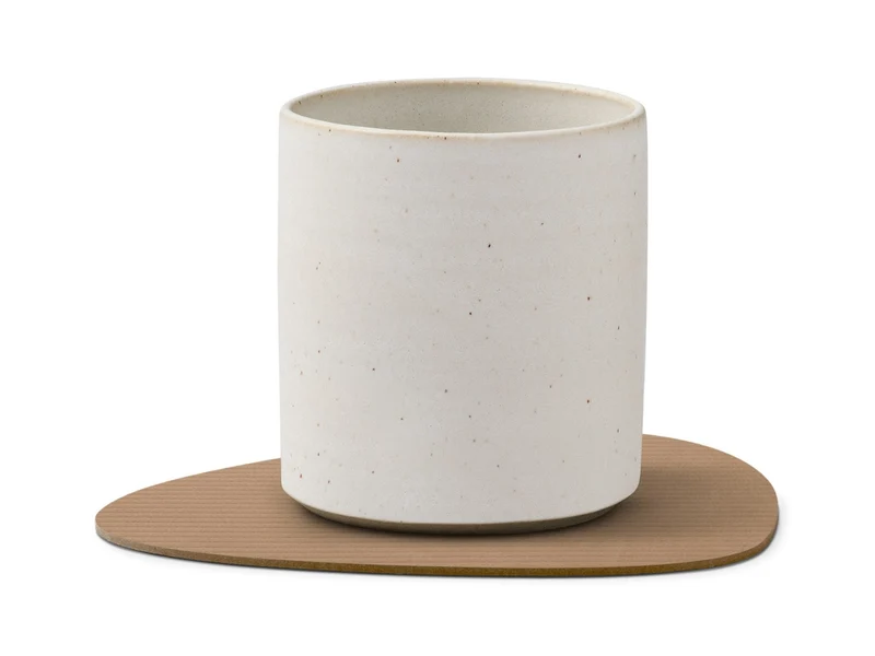 LIND DNA Corduroy Untersetzer Curve nougat 11x13cm