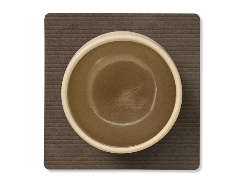 LIND DNA Corduroy Untersetzer Square caviar 10x10cm