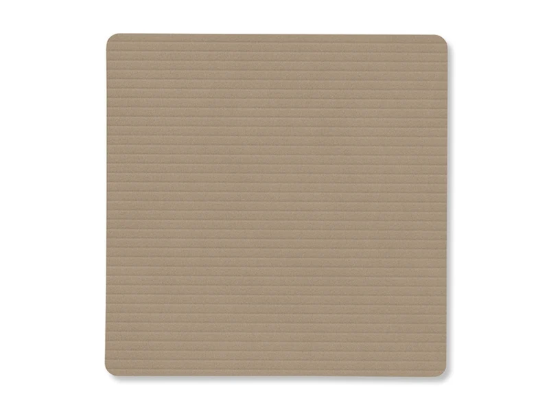 LIND DNA Corduroy Untersetzer Square clay brown 10x10cm