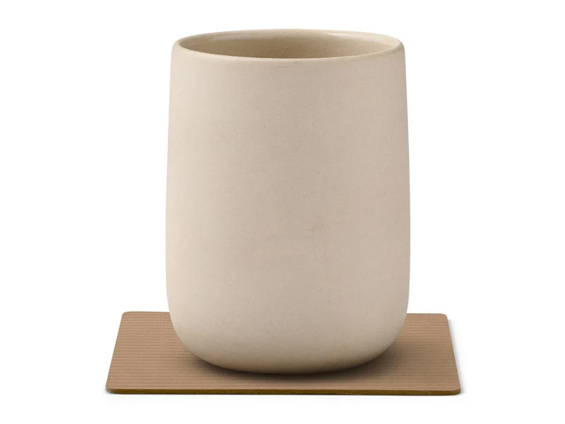 LIND DNA Corduroy Untersetzer Square nougat 10x10cm