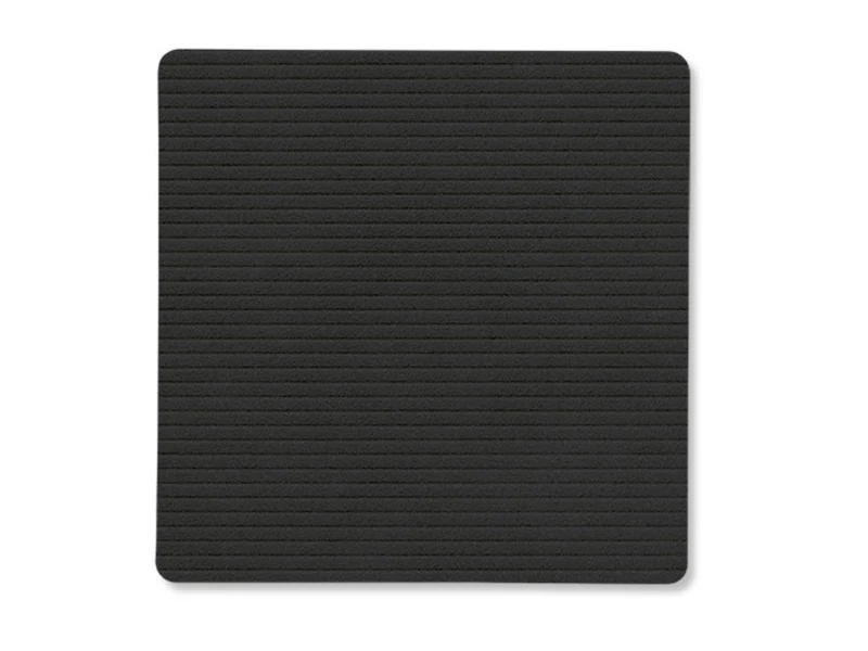 LIND DNA Corduroy Untersetzer Square black ink 10x10cm