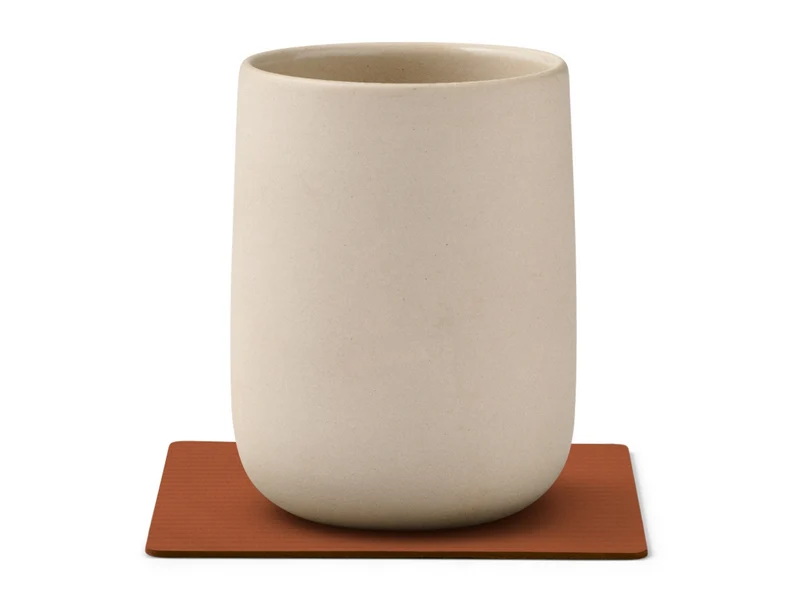 LIND DNA Corduroy Untersetzer Square rust 10x10cm