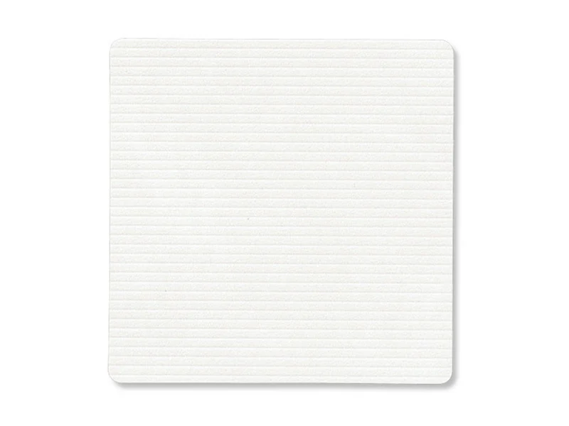 LIND DNA Corduroy Untersetzer Square pure white 10x10cm