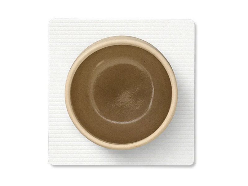 LIND DNA Corduroy Untersetzer Square pure white 10x10cm