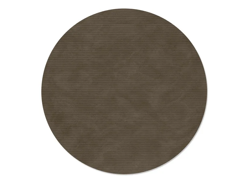 LIND DNA Corduroy Tischset Circle L caviar 38cm