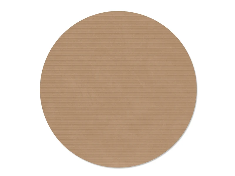 LIND DNA Corduroy Tischset Circle L nougat 38cm