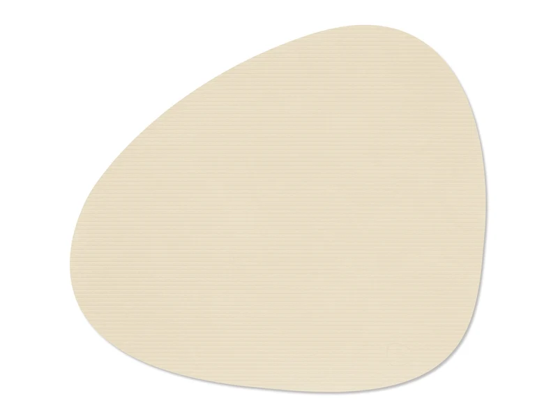 LIND DNA Corduroy Tischset Curve L vanilla 37x44cm