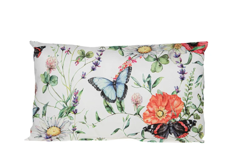 OUTDOOR-KISSEN WIESENBLUMEN 30X50CM VAKUUMVERPACKT