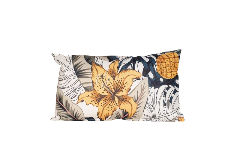 OUTDOOR-KISSEN STILLLEBEN MIT BLUMEN 30X50CM