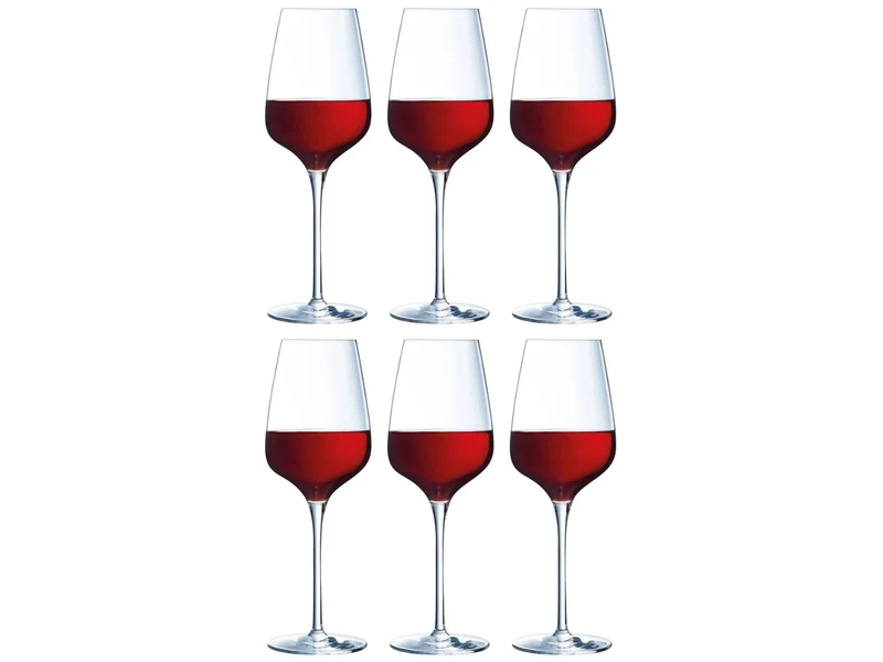 Chef & Sommelier Rotweingläser Sublym 350 ml - 6 Stück