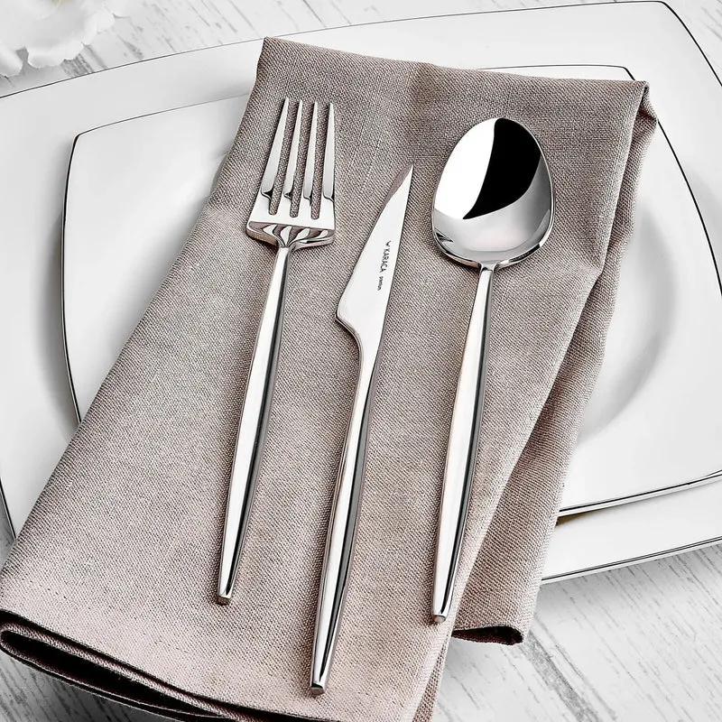 Karaca Moongate 316+ 84-Teiliges Premium Besteckset für 12 - In Box
