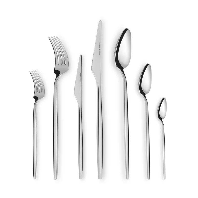 Karaca Moongate 316+ 84-Teiliges Premium Besteckset für 12 - In Box