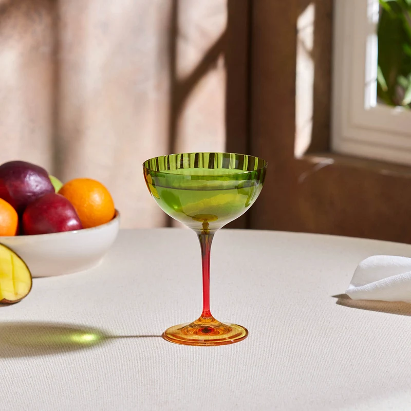 Karaca Bettle Martini Grünes Eisdessertglas