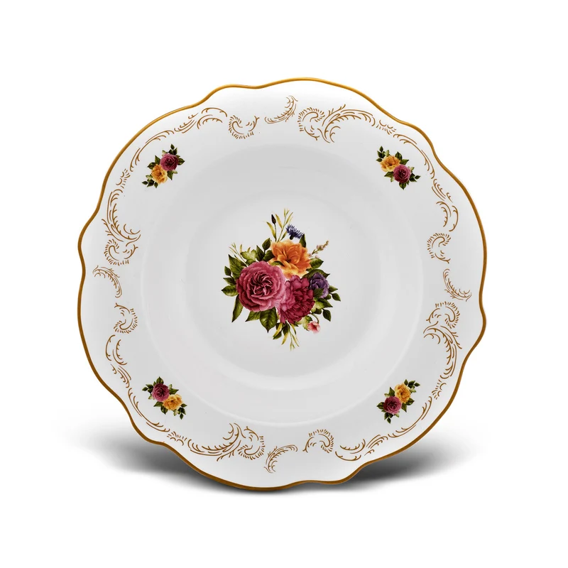 Karaca Antique Porcelain 24 Stück 6 Sitzer Dinner Set