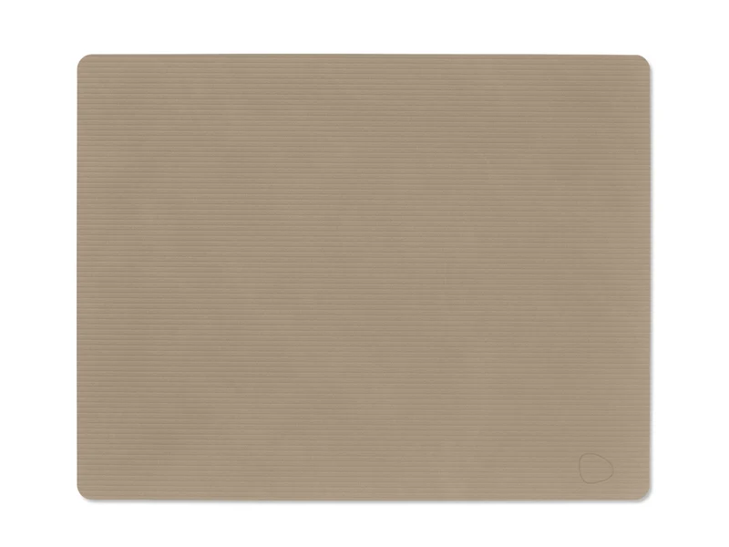 LIND DNA Corduroy Tischset Square L clay brown 35x45cm