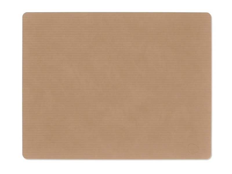 LIND DNA Corduroy Tischset Square L nougat 35x45cm