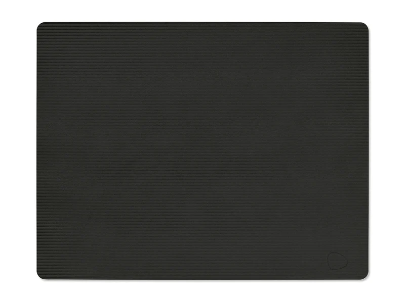 LIND DNA Corduroy Tischset Square L black ink 35x45cm