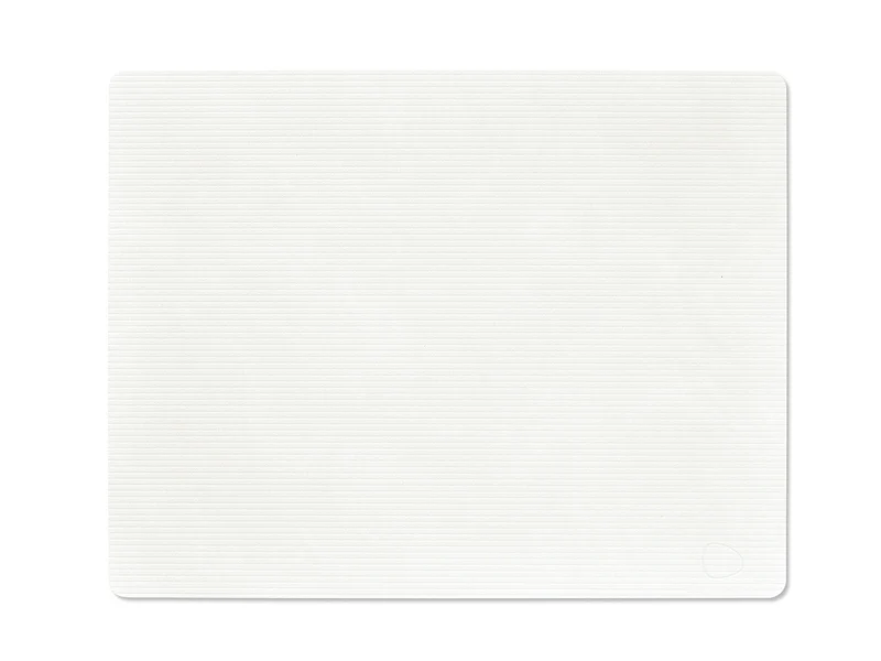 LIND DNA Corduroy Tischset Square L pure white 35x45cm