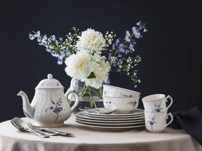Villeroy & Boch Alt Luxemburg Becher mit Henkel 0,29l Set6