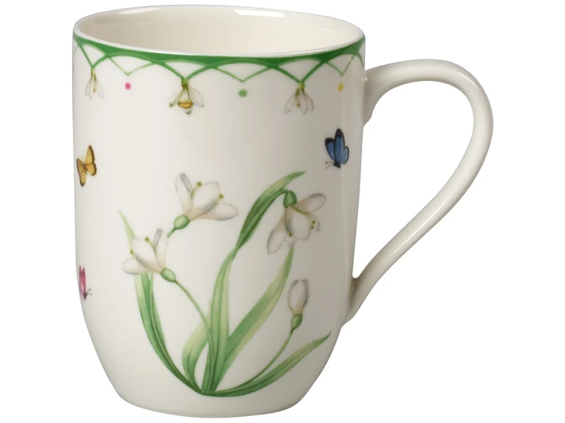 Villeroy & Boch Colourful Spring Becher mit Henkel 0,37l Set6