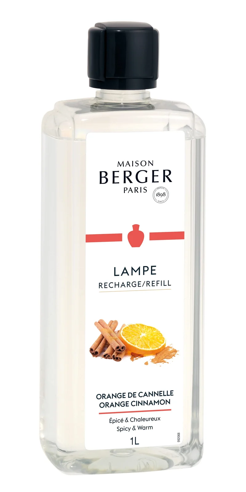Lampe Berger Nachfüllung - für Duftlampe - Orange Cinnamon - 1 Liter