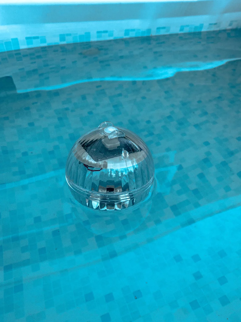 SOLAR-TREIBERBALL MIT LICHT D10 CM