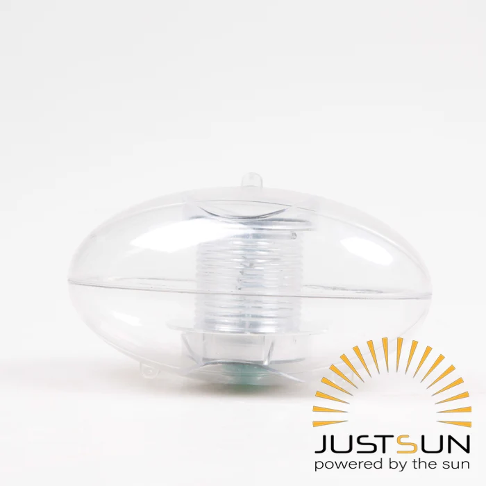 SOLAR-TREIBER OVAL MIT LICHT 8X15X8 CM