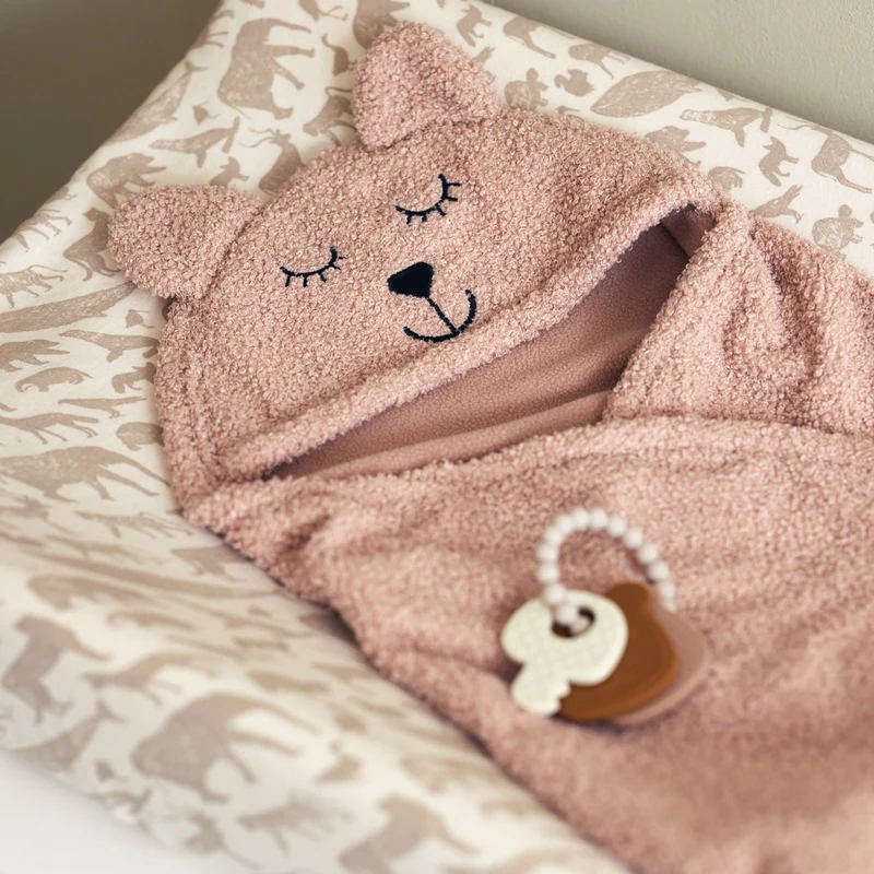 Wickeldecke Bear Boucle