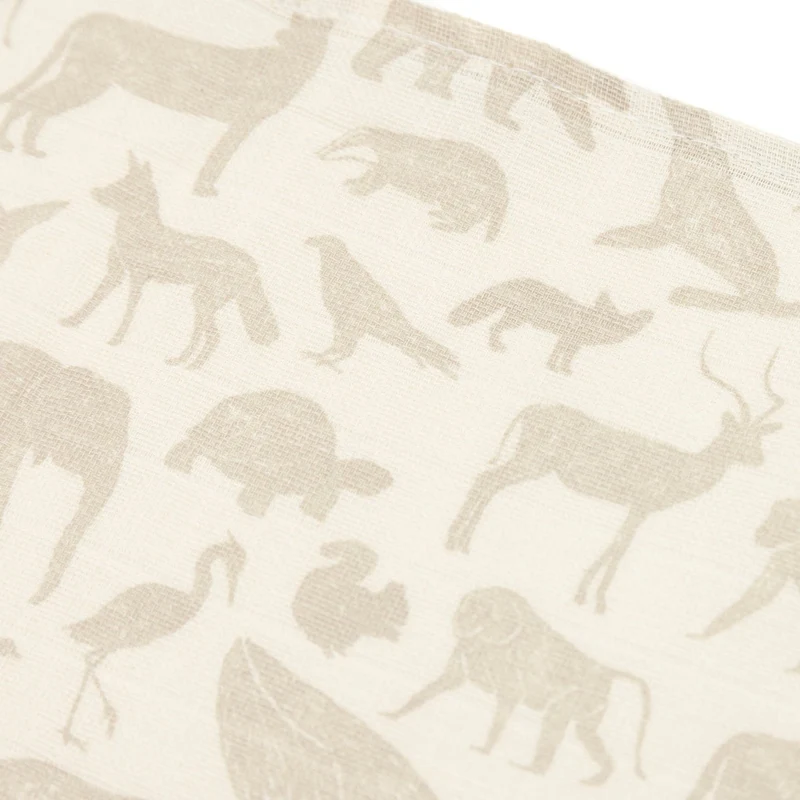 Mulltücher "Animals Nougat" 3er Pack
